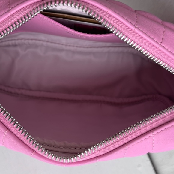 BURBERRY NWT BNIB Mini Lola Quilted Leather Camera Bag primrose pink - Picture 12 of 13